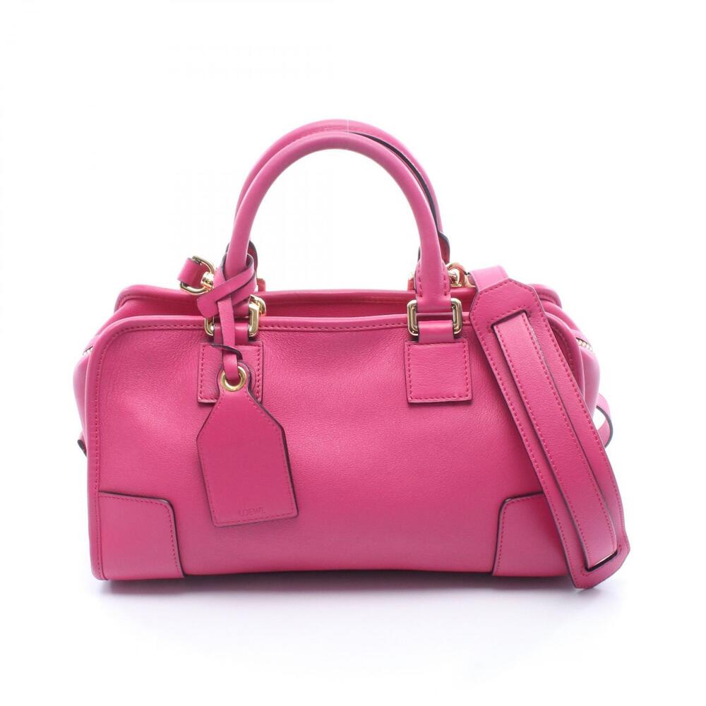 Loewe Amazona Handbag leather pink